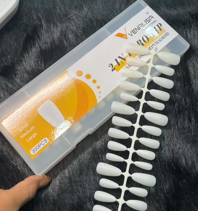 Venalisa press-on tips, 500 piece box